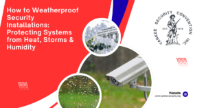 How to Weatherproof Security Installations